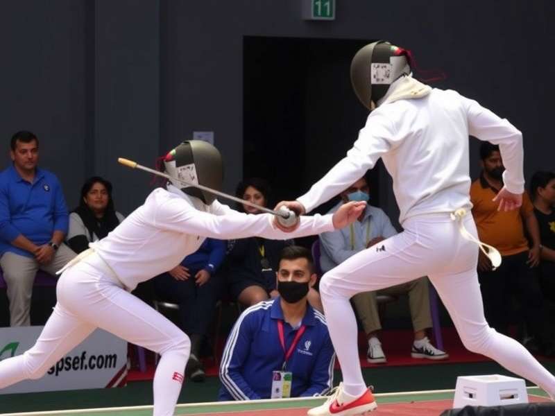 Indian College Fencing Tournament Fencing Fanatics India Community Tournament